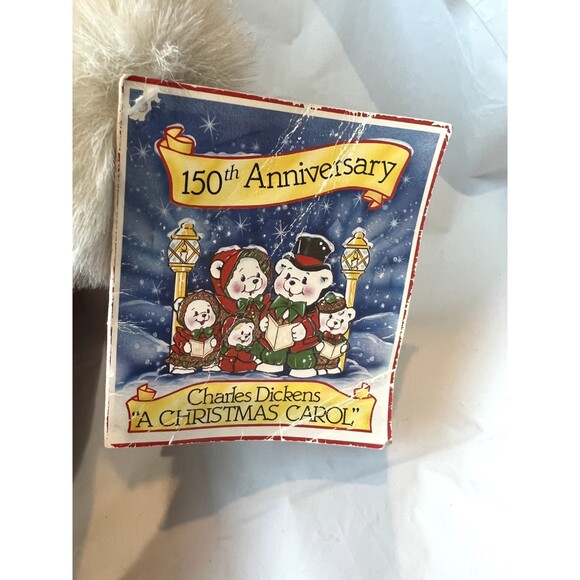 1993 Holiday Teddy Bear Charles Dickens - Picture 4 of 6